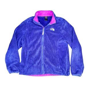 Vintage 90’s The North Face Women’s Fleece Full Zip Purple Jacket Size XXL